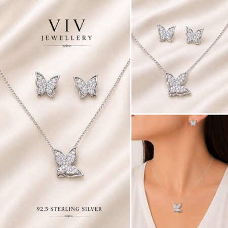 Crystal Butterfly Set