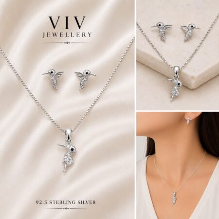 Crystal Hummingbird Set