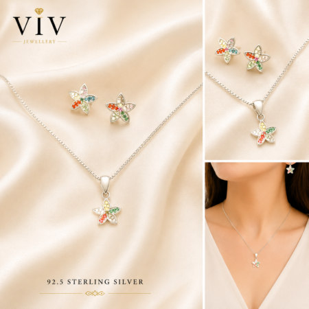 Rainbow Blossom Set
