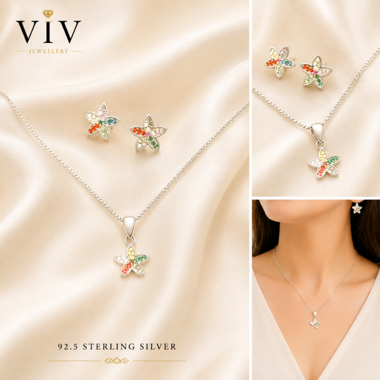 Rainbow Blossom Set