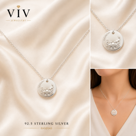 Cancer Zodiac Necklace