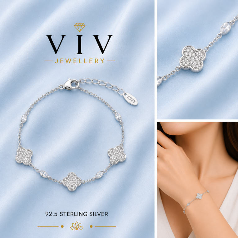 Lucky Charm Clover Bracelet