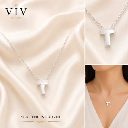 T Pendant Necklace