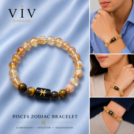 Pisces Zodiac Bracelet